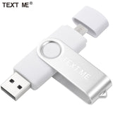 TEXT ME usb flash drives OTG pen drive  pendrive usb stick  4gb 8gb 16gb 32gb 64gb usb2.0 OTG
