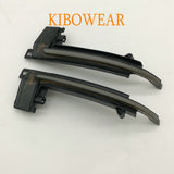 KIBOWEAR Dynamic Blinker Mirror Light for Audi A3 8P A4 A5 B8 Q3 A6 C6 4F S6 LED Turn Signal Side Indicator S4 S5 S6 A8 D3 8K S8