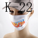 Anime Printed Mask Naruto/Tokyo Ghoul/Attack on Titan Mask Reusable Face Shield Breathable mask