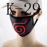Anime Printed Mask Naruto/Tokyo Ghoul/Attack on Titan Mask Reusable Face Shield Breathable mask