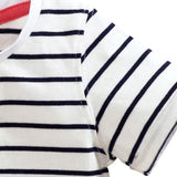 Toddler Girl's Short Sleeve Cotton Top