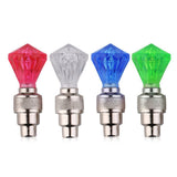 Bicycle Lights with Batteries Wheel Spoke Lamp LED Bike Valve Lights Tyre Tire Valve Cap MTB Bike Light Bicycle Bike Accessories