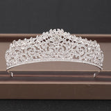 Wedding Crown Hair Jewelry Bridal Headpiece woman Baroque Rhinestones Crystal Tiaras Bride Party Crowns Wedding Hair Accessories
