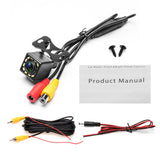 4.3 inch HD Foldable Car Rear View Monitor Reversing LCD TFT Display with Night Vision Backup Rearview Camera for Vehicle