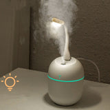 Ultrasonic Mini Air Humidifier 200ML Aroma Essential Oil Diffuser for Home Car USB Fogger Mist Maker with LED Night Lamp