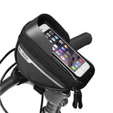 Cycling Bag Bicycle Bike Head Tube Handlebar Cell Mobile Phone Bag Case Holder Screen Phone Mount Bags Case With Touch screen