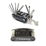Bicycle Bike Tools Repairing Set 15 In 1 Bike Repair Tool Kit Wrench Screwdriver Chain Carbon steel bicycle Multifunction Tool