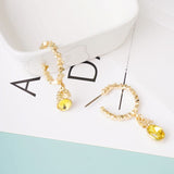 Gold Plated Circle Earrings ensitive Ears Stainless Steel Earring Women's Fashion Simple Style oval Earring Smooth
