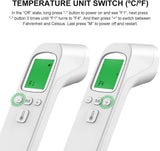 Digital Infrared Thermometer Non Contact Temperature Meter hygrometer IR Laser Temperature Fever Measuring Tools thermal sensor