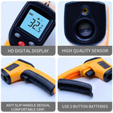 New GM320 LCD IR Infrared Thermometer Non-Contact Digital Pyrometer Temperature Meter  Point -50~380 Degree Termometr