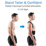 Adjustable Posture Corrector Back Brace Comfortable Back Support for Men and Women Back Straightener Improves Posture