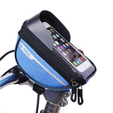 Cycling Bag Bicycle Bike Head Tube Handlebar Cell Mobile Phone Bag Case Holder Screen Phone Mount Bags Case With Touch screen