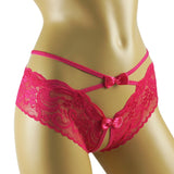 Woman Sexy Panties Erotic crotchless g-string Porn Lace transparent open crotch underwear Underpants sexy thong Tanga Women Sexy