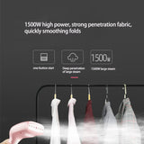KONKA Handheld Steamer 1500W Powerful Garment Steamer Portable 15 Seconds Fast-Heat Steam Iron Ironing Machine for Home Travel