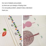 Foldable Baby Play Mat Xpe Puzzle Mat Educational Children's Carpet in the Nursery Climbing Pad Kids Rug Activitys Games Toys