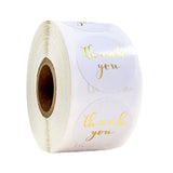 24Types Pink Label Stickers Foil Thank You Stickers 1'' 500pcs Taste Business Order Home Hand madeSticker Wedding Envelope Seals