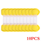 10Pcs/Lot Plastic Protective Children's Safety Lock