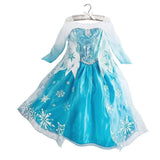 Dressy Girls Princesses Dress up Snow Queen Anna Belle Snow White Sleeping Beauty Costume Kids Fancy Unicorn Evil Queen Minnie