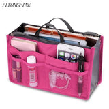 2020 Men And Women Organizer Insert Bag Multifunction Nylon Travel Insert Organizer Handbag Purse Large liner Lady Cosmetic Bag