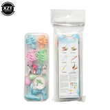 16pcs Pencil Grip holder Children Cute Pen Handle Rod HandWriting Aid Guide Hold Pen Posture Correction for kids gift stationery