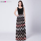 Ever-Pretty Mermaid V-Neck Sleeveless Draped Formal Party Gowns