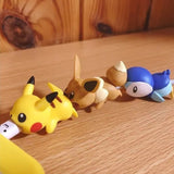 Pokemon Go Cable Protector USB Charging Cable Bite Cosplay Props iPhone Take A Bite Pikachu Eevee Psyduck Snoelax Cable Case