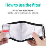 20/50/100Pcs 5 Layer PM2.5 Mask Filter Pads for Mask Filter Mouth Face Protective Skin Friendly Dustproof Pad