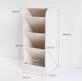 Sharkbang Kawaii Large Capacity Desk Pen Holder Pencil Makeup Storage Box Desktop Organizer Stand Case School Office Stationery