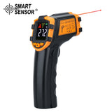 Digital Infrared Thermometer Laser Temperature Meter Non-contact Pyrometer Imager Hygrometer IR termometro Color LCD Light Alarm