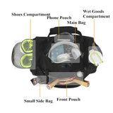 Men Gym Bags For Fitness Training Outdoor Travel Sport Bag Multifunction Dry Wet Separation Bags Sac De Sport