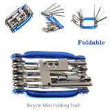 Bike Bicycle Tools Repairing Set Bike Repair Tool Kit Wrench Screwdriver Chain Carbon steel bicycle Multifunction Tool