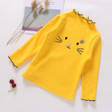 Girls'Long Sleeve Children's T-shirt Bottoming Shirt Children Spring and Summer Autumn Long Sleeves 2019 Cartoon T-shirt
