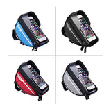 Cycling Bag Bicycle Bike Head Tube Handlebar Cell Mobile Phone Bag Case Holder Screen Phone Mount Bags Case With Touch screen