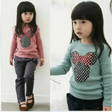 Girls'Long Sleeve Children's T-shirt Bottoming Shirt Children Spring and Summer Autumn Long Sleeves 2019 Cartoon T-shirt