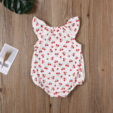 Baby Girls Romper Summer Infant Unisex Newborn Sleeveless Girls Print One-pieces Jumpsuit Baby Cotton Linen Soft Clothes Outfits
