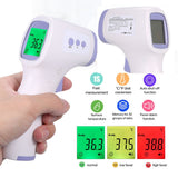Digital LCD Non-contact IR Infrared Thermometer Surface Temperature Measurement Data Hold Function 3 colors