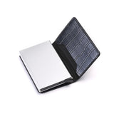 Man Women Smart Wallet Business Card Holder Hasp Rfid Wallet Aluminum Metal Credit Business Mini Card Wallet