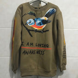 Kanye West Graffiti Letter Print Plus Velvet Sweatshirt Men Harajuku Fleece Hoodie Hip Hop Stranger Things Hooded Hoodies