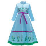 2022 Baby Girl Princess Dress for Girls Halloween Carnival Party Dress up Birthday Costume Children Clothing Vestidos