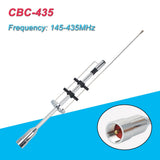 UHF Dual Band 145-435MHz 3.5dBi High Gain Mobile Car Radio Antenna for Yaesu ICOM Kenwood TYT QYT KT-8900D Baojie BJ-318