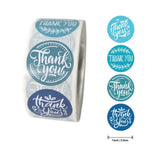 Pink Paper Label Stickers Gold Thank You Sticker Scrapbooking 500pcs for Wedding Gift Card Business Packaging Stationery Sticker
