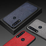 Luxury Cloth Texture case For Motorola Moto G8 Plus Play case one macro Phone case For Moto P40 One vision action Zoom fundas