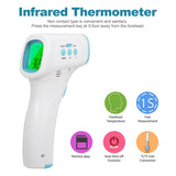Non contact Forehead Temperature Infrared Thermometer 1-second Accurate Reading IR Infrared Thermometer Measurement LCD Digital