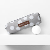 Cute Kawaii Canvas Pencil Case High Capacity Pen Bags Cute Letter Pencil Bags For Girls Gift School Supplies Korean Stationery