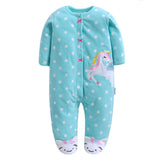 Orangemom anime home love Newborn baby boys spring baby Romper girl romper Infant fleece Jumpsuit for kids new born baby clothes