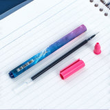 3pc/lot Constellation Gel Pen Novelty 0.5mm Starry Black Ink Pen for Girl Gift Student Stationery School Writing Office Supplies