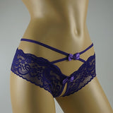 Woman Sexy Panties Erotic crotchless g-string Porn Lace transparent open crotch underwear Underpants sexy thong Tanga Women Sexy