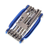 Bicycle Bike Tools Repairing Set 15 In 1 Bike Repair Tool Kit Wrench Screwdriver Chain Carbon steel bicycle Multifunction Tool