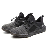 Safety  Shoes Men And Women Steel Toe Air Safety Boots Anti-Puncture Work Sneakers Breathable Shoes
