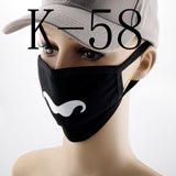 Anime Printed Mask Naruto/Tokyo Ghoul/Attack on Titan Mask Reusable Face Shield Breathable mask